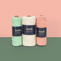 Ensemble de fil de coton pastel