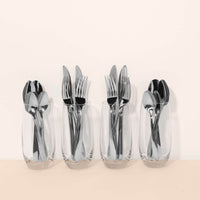 Service de table en grès pour 4 personnes